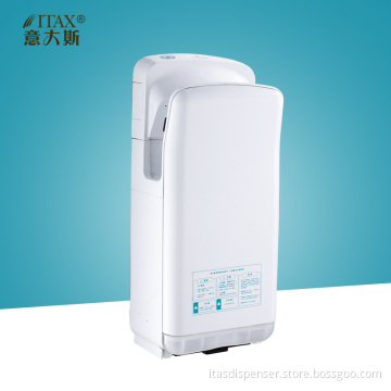 Coating electric sensor infrared high speed jet air hand dryer double side stand wall hand drying Carbon brush toilet hospital